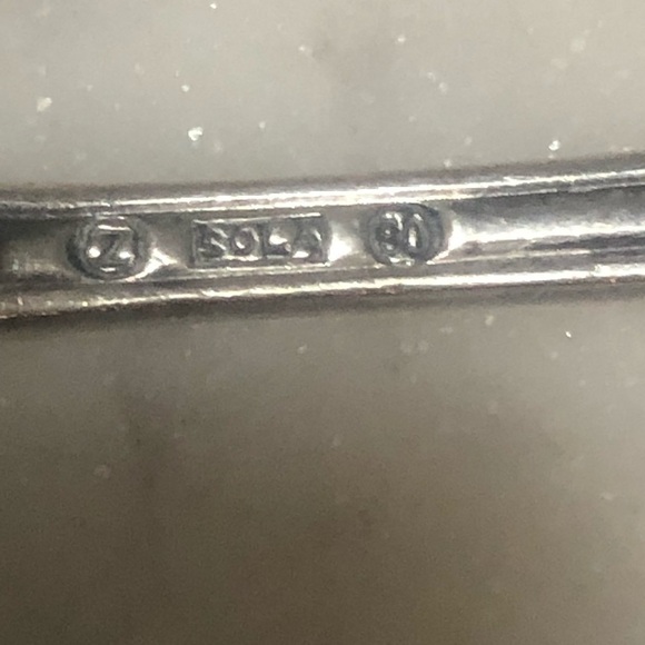 vtg Dutch Silver plate Christmas Tree Bell Souvenir Spoon Vrede Op Aarde 4.6” - Picture 4 of 5